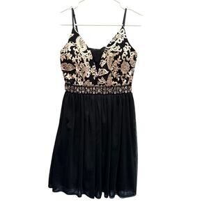 ✨ Emerald Sundae Sparkly Embellished Mini Dress – Y2K Prom Homecoming Glam ✨